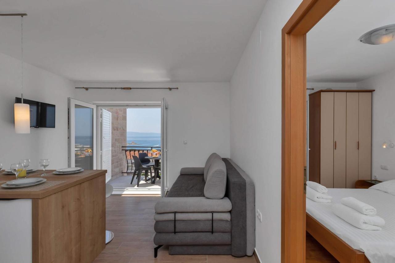 Ivan Sea View Apartment 马卡尔斯卡 外观 照片